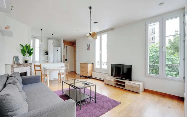 Bright Apartment 1br/2p - St Ouen