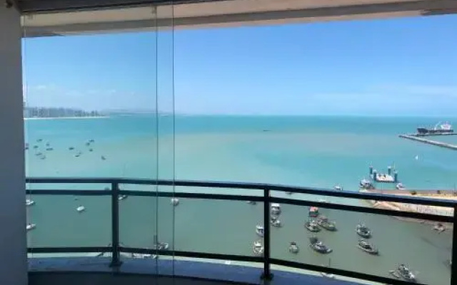 Flat Vista Completa Beira Mar