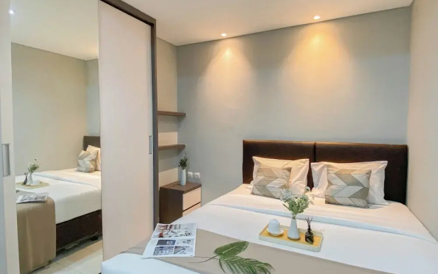 Homey And Modern 2Br At Patraland Urbano Apartment