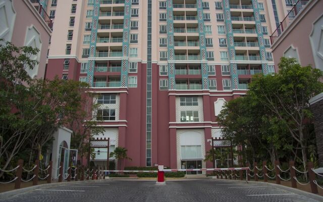 Апартаменты Grande Caribbean Pattaya Apartment Паттайя вид на фасад