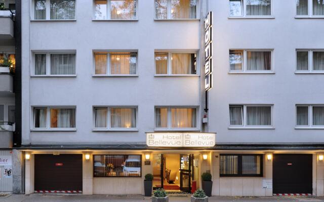 Отель Bellevue Hotel Германия, Дюссельдорф - отзывы, цены и фото номеров - забронировать отель Bellevue Hotel онлайн вид на фасад