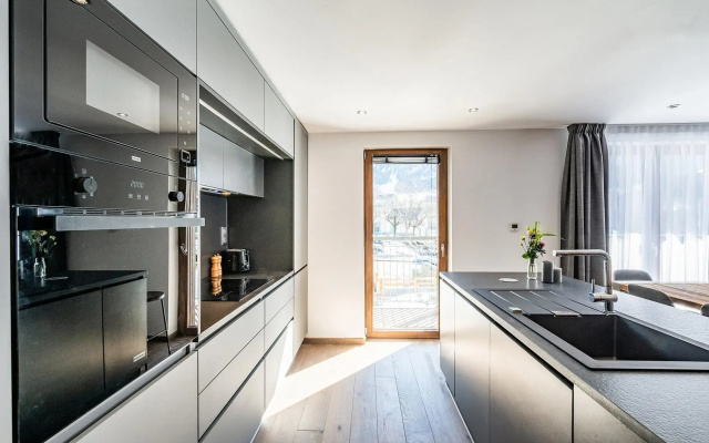 RAVANEL - Luxury apartment with fireplace & Mont Blanc views