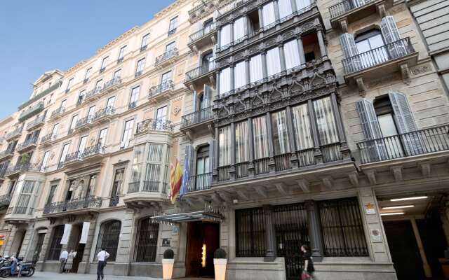 Отель Catalona Plaza Cataluña Испания, Барселона - 1 отзыв об отеле, цены и фото номеров - забронировать отель Catalona Plaza Cataluña онлайн вид на фасад