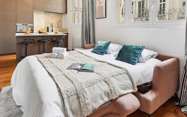Elegant 1BR near Notre-Dame Cathedral