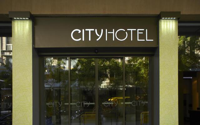 City Hotel Thessaloniki вид на фасад