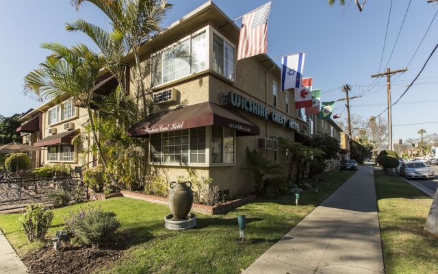 Отель Wilshire Crest Hotel Los Angeles США, Лос-Анджелес - отзывы, цены и фото номеров - забронировать отель Wilshire Crest Hotel Los Angeles онлайн вид на фасад
