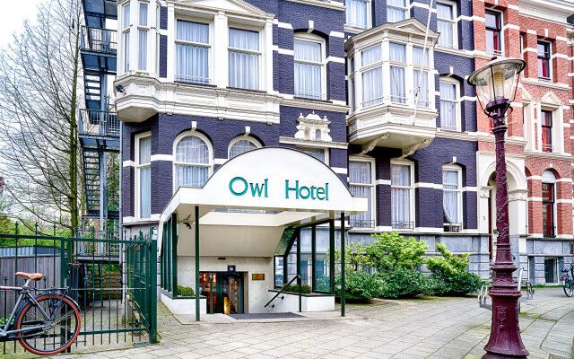 Отель Owl Hotel Нидерланды, Амстердам - 1 отзыв об отеле, цены и фото номеров - забронировать отель Owl Hotel онлайн вид на фасад