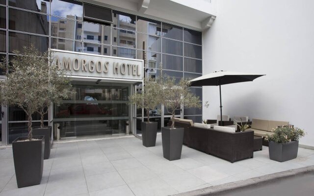 Amorgos Boutique Hotel in Larnaca, Cyprus from 89$, photos, reviews - zenhotels.com hotel front