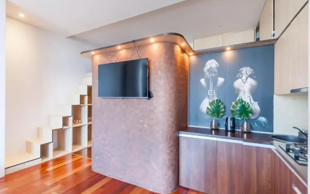 Loft studio with Sauna by URBAN RENT