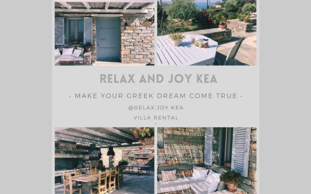 Relax Joy Villa Koundouros Kea Beachside