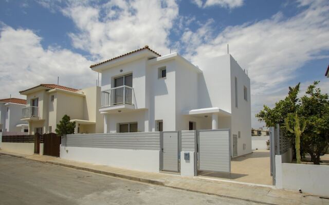 Отель Villa Posidonas 9 вид на фасад