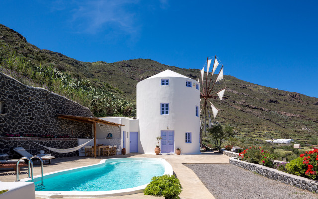 Отель Windmill Villas Греция, Остров Санторини - отзывы, цены и фото номеров - забронировать отель Windmill Villas онлайн вид на фасад