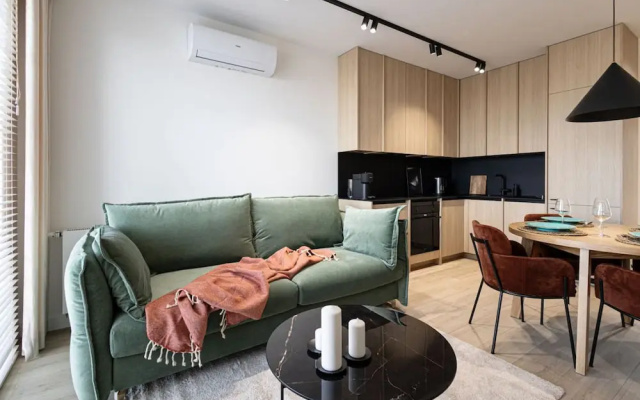 Cuero Stylowy Apartament Centrum Bydgoszczy Dla 5 os b