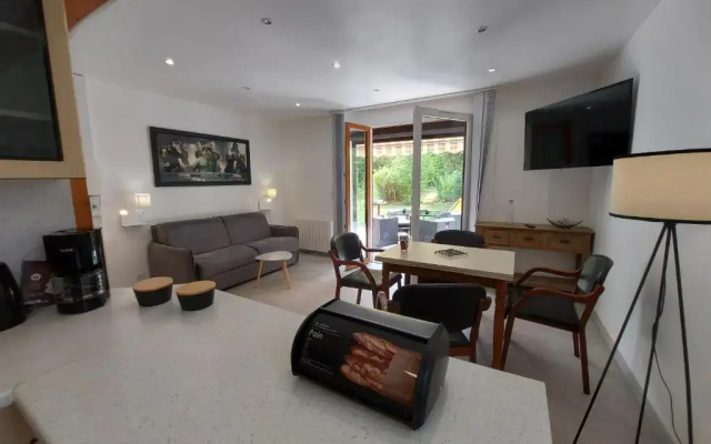 Rare, cosy studio terrasse au coeur de St-Jorioz