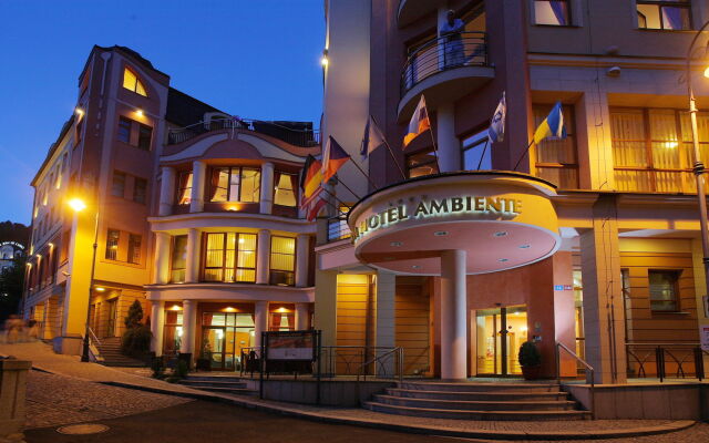 Wellness & Spa Hotel Ambiente вид на фасад