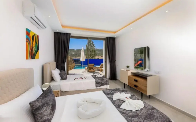 Villa Taha in Kas With 3 Bedrooms and 3 Bathrooms