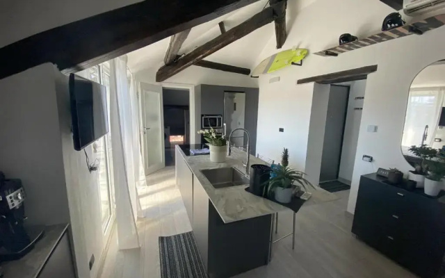 Loft Rooftop in Como - 3 Terraces, Park, Ac, Bbq