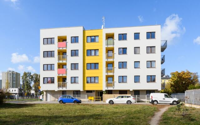 Апартаменты Roztocka Loft Apartment вид на фасад