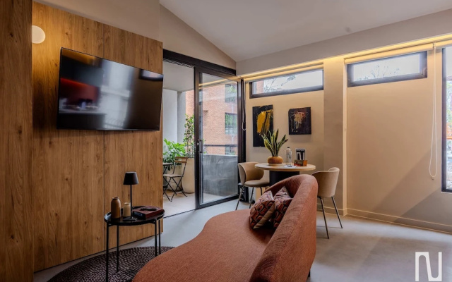 NOK Cozy 1BR Retreat With Terrace at Bogota
