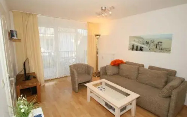 Ferienwohnung Strandkieker mit Balkon
