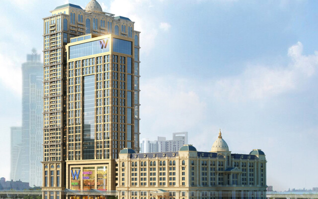 Отель W Dubai Al Habtoor City ОАЭ, Дубай - 1 отзыв об отеле, цены и фото номеров - забронировать отель W Dubai Al Habtoor City онлайн вид на фасад