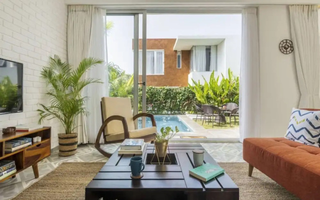 Nova by Hireavilla - 2BR w Private Pool in Anjuna