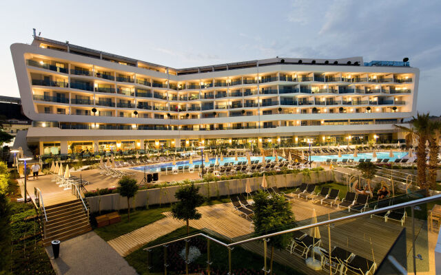 Numa Beach & Spa Hotel Турция, Аланья - отзывы, цены и фото номеров - забронировать отель Numa Beach & Spa Hotel - Adults Only - All Inclusive онлайн вид на фасад