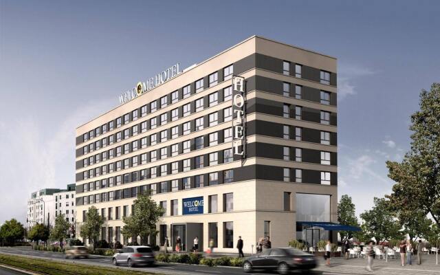 Welcome Hotel Frankfurt вид на фасад