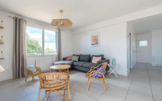 Maison de famille avec jardin à 10min de la plage