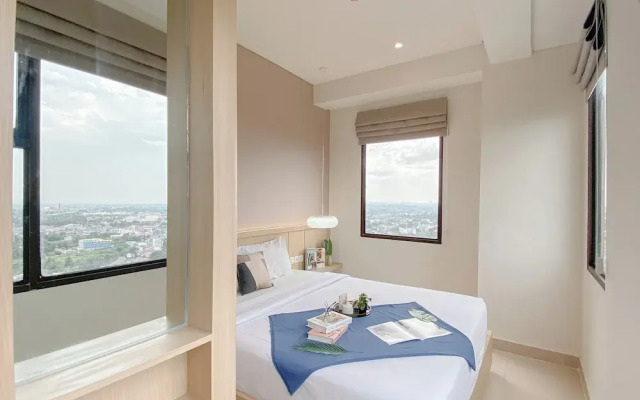 Modern Look And Cozy 2Br Apartment Transpark Cibubur