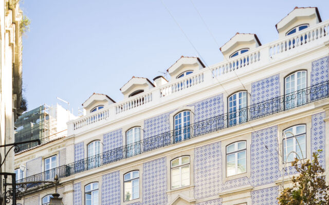 Апартаменты Lisbon Serviced Apartments Baixa Castelo вид на фасад