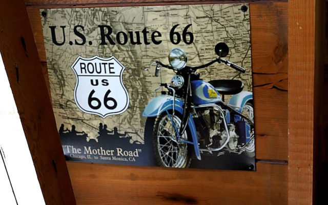 Historic Caboose on Route 66