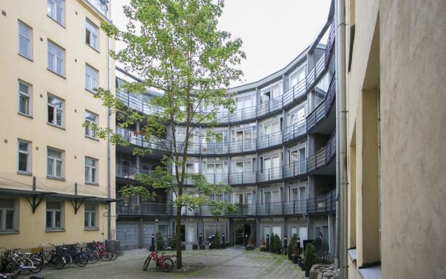 Апартаменты 2ndhomes Kluuvi apartment 3 Хельсинки вид на фасад