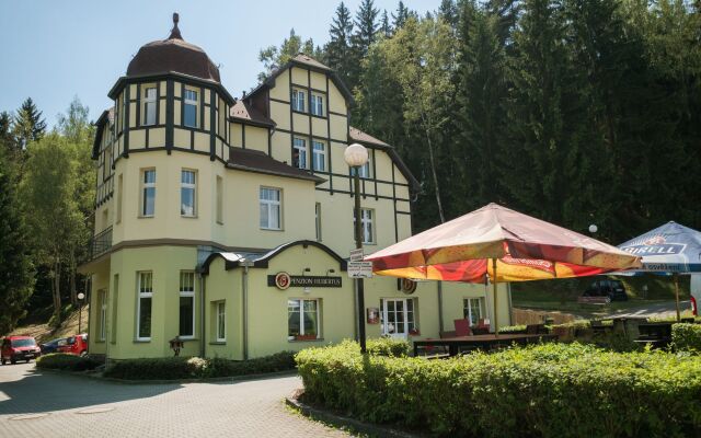 Hotel Hubertus вид на фасад