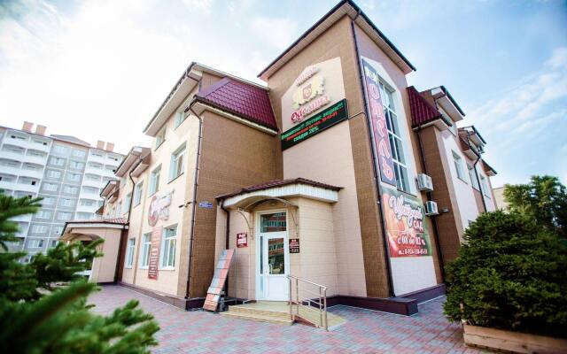 Гостиница Оделина Отель в Уссурийске 3 отзыва об отеле, цены и фото номеров - забронировать гостиницу Оделина Отель онлайн Уссурийск вид на фасад