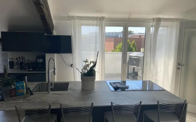 Loft Rooftop in Como - 3 Terraces, Park, Ac, Bbq
