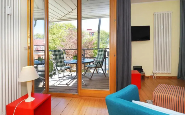 Kaiservillen Heringsdorf - Appartement mit 1 Schlafzimmer und Balkon D134