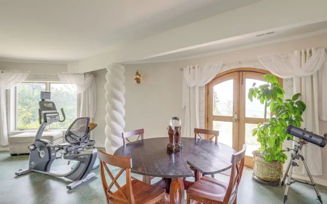 Unique Mountain-view Dome Home in Weaverville