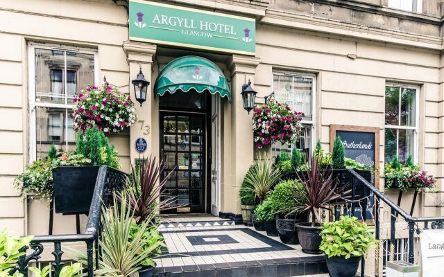 Argyll Hotel вид на фасад