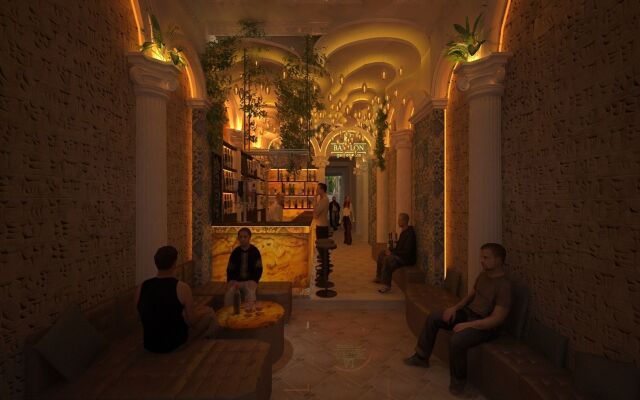 Отель Babylon Garden Inn вид на фасад