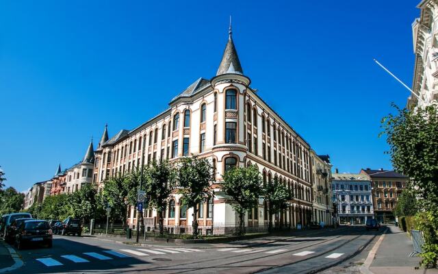 Апартаменты Frogner House Apartments - Riddervoldsgate 10 вид на фасад