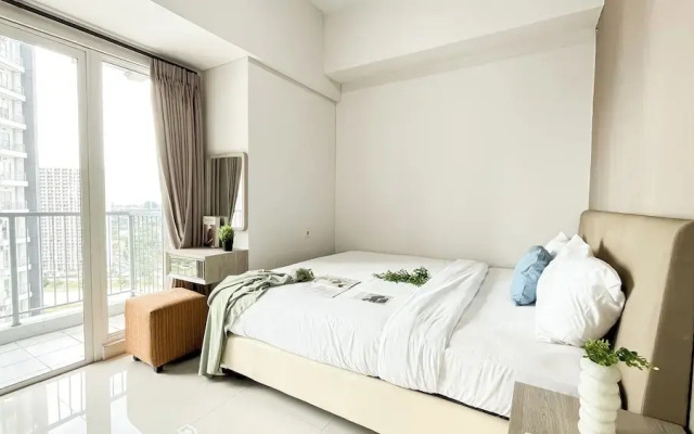 Brown Accent 2Br At Apartment Casa De Parco