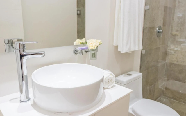 Elegant Stylish 2BR Apartment Aldea Zama Swimming Pool Jacuzzi Terrace