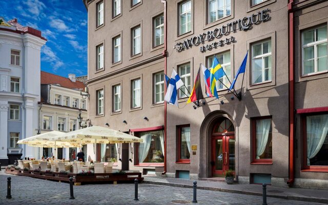 Savoy Boutique Hotel by TallinnHotels вид на фасад