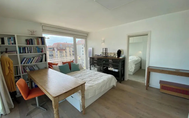 Apartment in Nieuwpoort-bad With Sea View