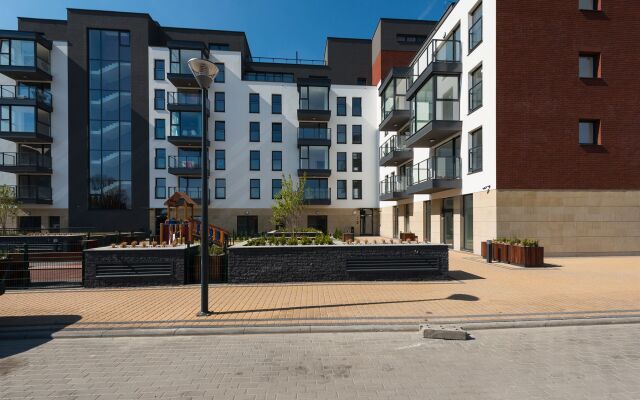 Апартаменты Apartinfo Aura Apartments вид на фасад