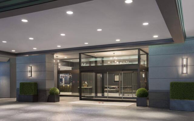 Отель Toronto Marriott Bloor Yorkville Hotel Канада, Торонто - отзывы, цены и фото номеров - забронировать отель Toronto Marriott Bloor Yorkville Hotel онлайн вид на фасад