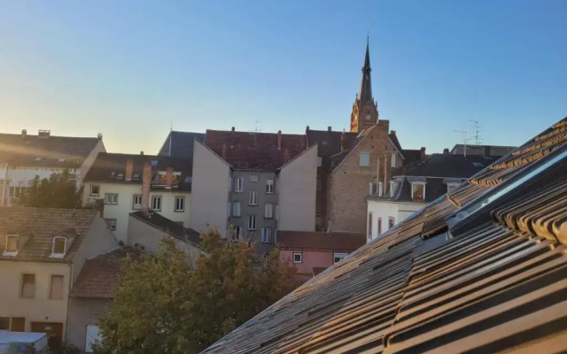 Cosis Colmar - 2 Chambres - 4 Pers - Duplex - Parking - Wifi