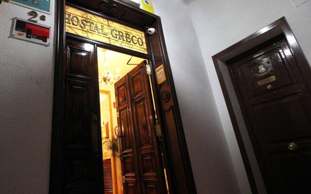 Отель Hostal Greco Madrid вид на фасад