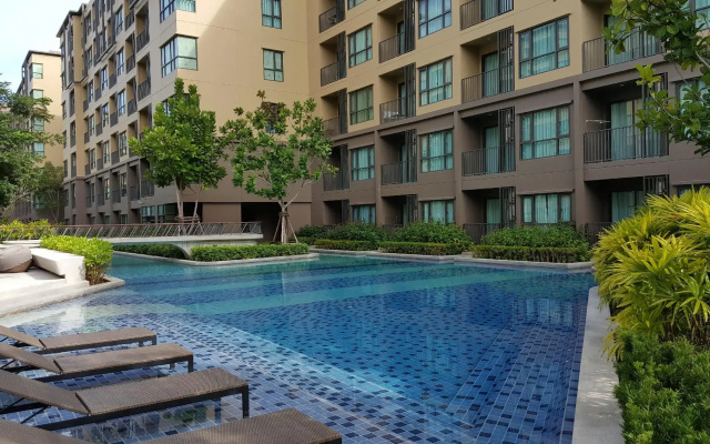 Rain Cha-am Pool view #4th floor by Obbset